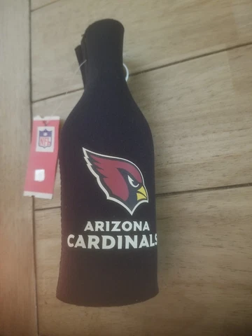 Arizona Cardinals NEOPRENE BOTTLE HOLDER COOZIE KOOZIE COOLER WITH ZIPPER Cover