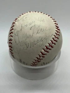Joe DiMaggio New York Yankees Signed Autograph League Model Baseball PSA DNA - Picture 1 of 4