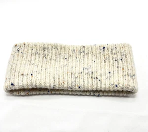 Madewell Ear Warmer Winter Headband Knit Beige Multi Confetti Speckled - Picture 1 of 5