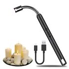 Aongray Candle Lighter Electric Arc Long Lighter Ignition with USB Cable Recharg