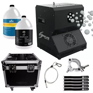 Chauvet DJ Hurricane Bubble Haze DMX Haze Filled Bubble Machine, Road Case Fluid - Picture 1 of 12