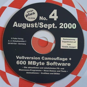 CD Amiga plus n° 4 2000 version complète camouflage - Photo 1/1