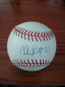 Chris Coste Autograph OMLB Baseball Philadelphia Phillies - Picture 1 of 5