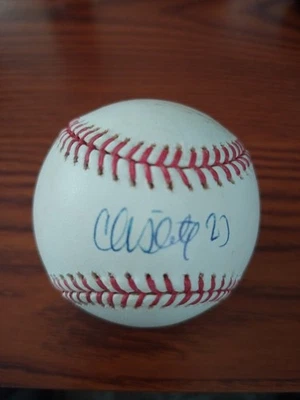 Chris Coste Autograph OMLB Baseball Philadelphia Phillies - Image 1 of 4