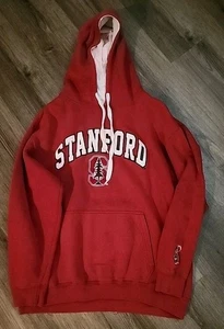 Stanford Universoty Hoodie XL Red Pullover Vintage College Student - Picture 1 of 8