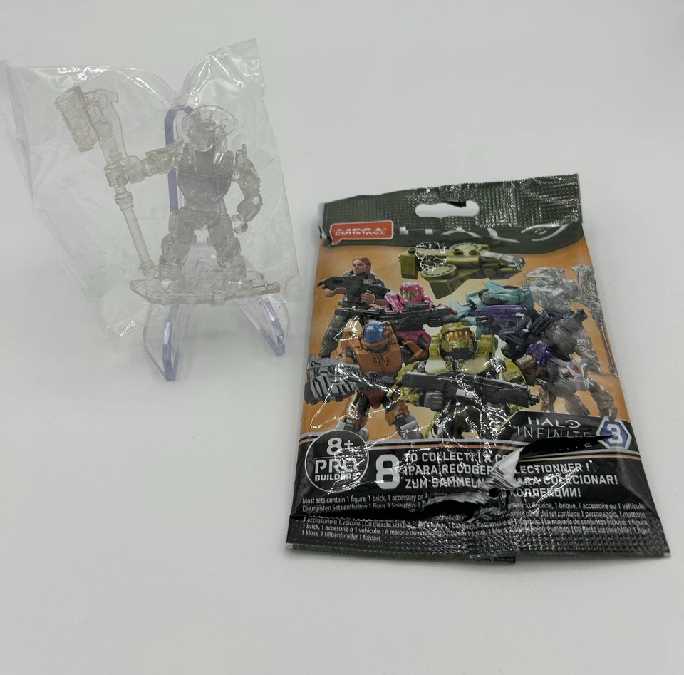 Halo Mega Construx Infinite Mystery Series 3 Active-Camo Brute Chieftain - Image 1 of 2