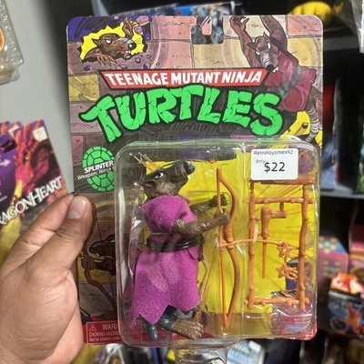 TMNT Action Figure SPLINTER Ninja Bow Teenage Mutant Ninja Turtles Classic - Image 1 of 4