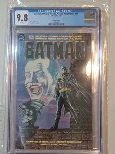 Batman: adaptación cinematográfica CGC 9.8 * 1989 Nicholson & Keaton EDICIÓN PRESTIGIO - Imagen 1 de 2
