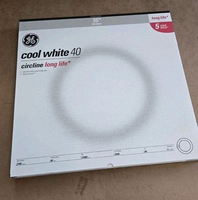 GE Cool White 40w Circline 16" 4 Prong Light Bulb - Image 1 of 3