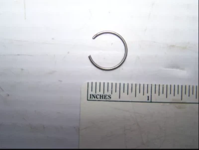 NOS Suzuki crankshaft circlip DR 100 125 DT 15 DRZ 125 09381-14001 QTY 2 - Image 1 of 4