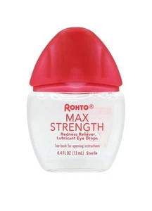 Rohto Max Strength Redness Reliever Goutte Anti-rougeurs Yeux Ultra Puissant - Foto 1 di 2