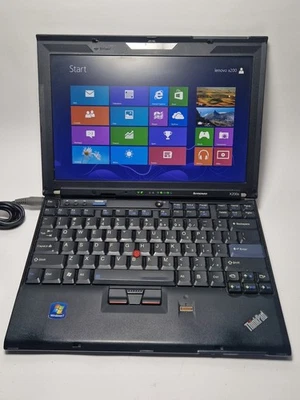 Lenovo ThinkPad X200s Core 2 Duo 12" Windows 8 200gb Hhd Wifi  - Immagine 1 di 4