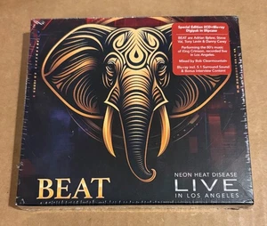 BEAT - Live [Box] 2CD + Blu-ray (NEW) Adrian Belew Steve Vai Tony Levin D. Carey - Picture 1 of 2