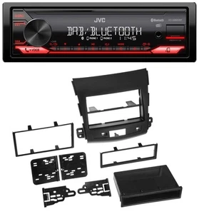 JVC Bluetooth USB DAB Lenkrad Autoradio für Mitsubishi Outlander 10-12 - Bild 1 von 10