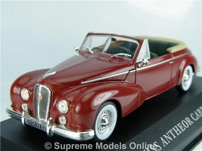 HOTCHKISS ANTHEOR MODEL CAR CABRIOLET 1953 CONVERTIBLE 1:43 SCALE IXO K8 — 第 1/4 张图片