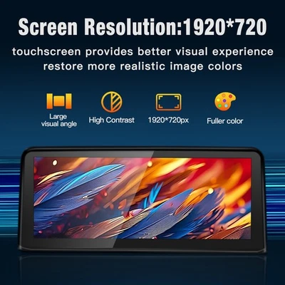 10.25" Carplay GPS Android Radio Touchscreen Headunit for BMW F30 NBT 2013-2017 - Image 1 of 4