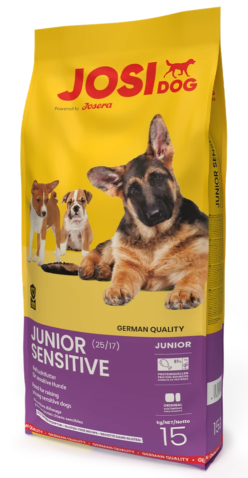 JosiDog Junior Sensitive 15kg - Bild 1 von 1