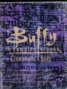 2000 BUFFY THE VAMPIRE SLAYER CHOCOLATE BARS BOX 24 BARS COLLECTOR ITEM - Picture 1 of 2