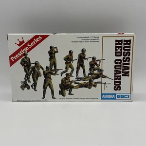 Vintage 1977 Aurora ESCI 1/72 Russian Red Guards Prestige Series 6230 Model Kit - Picture 1 of 5
