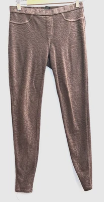 PANTALONES/LEGGING DE PANA MARRÓN CLARO MEDIO TUE MUJER Foto 1 de 4