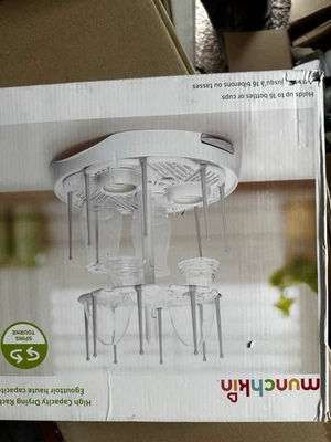 Estante de secado de botellas de alta capacidad Munchkin - CAJA ABIERTA Foto 1 de 4