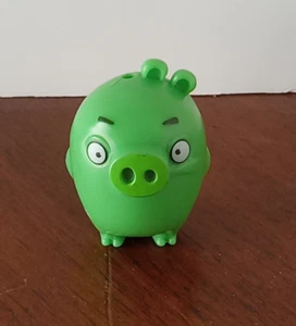 Seltene Angry Birds Green PIG 1 7/8" PVC Actionfigur 2016 ROVIO - Bild 1 von 6