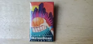 Final Four 1992 pin Metrodome Fab Five Duke Michigan Indiana Cincinnati souvenir - Picture 1 of 6
