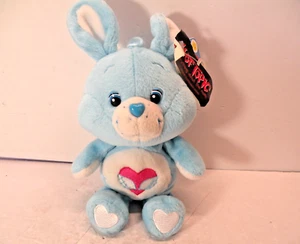 Care Bears Cousin Swift Heart Rabbit 8” Plush Beanie 20th Anniversary 2003 B - Imagen 1 de 5