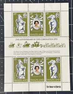 SWAZILAND -   1978  25th Anniversary Queens Coronation 1953   mnh   s/s   #23493 - Picture 1 of 1