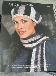 Jaeger Handknits 24 Designer Knitting Patterns Book JB33 By Martin Storey - Picture 1 of 12