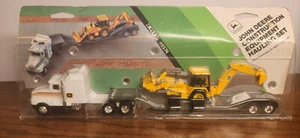 ERTL John Deere Construction Equipment Hauling Set #5574 - Picture 1 of 2
