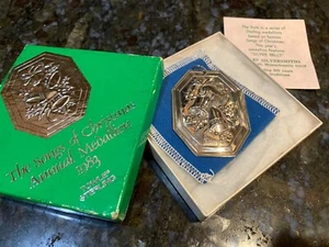 🔔🎄🔔 Towle Sterling Ornament ~ Songs of XMas ~ 1983 ~ Silver Bells 🔔🎄🔔 - Picture 1 of 3