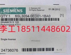 1 Stück Neu Siemens 6SL3054-0ED01-1BA0 - Bild 1 von 3