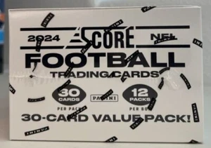 2024 Panini Score Football Jumbo Fat Pack Cello Box-Jayden Daniels? Bo Nix? - Picture 1 of 2