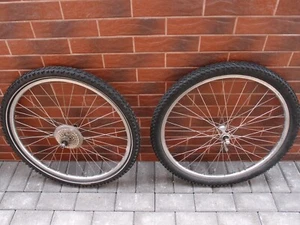 MTB wheels set 26 in Matrix Single Track ATB Comp USA Shimano Deore LX M550 7 sp - Picture 1 of 16