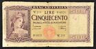 500 lire italia 1948 serie sostitutiva W215 R2 LOTTO 2265