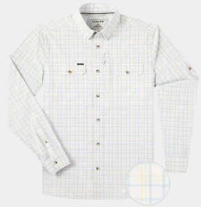 *NWT* Poncho Original Shirt Men's XL Long Sleeve Magnetic Pocket Outdoor Fishing - Picture 1 of 9