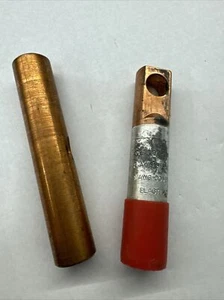 200 Amp 15kV LRT Compression Connector Long Bi-Metal Connector 1-Hole Lug - Picture 1 of 4