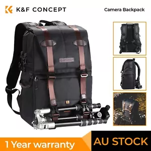 K&F Concept Photography SLR/DSLR Camera Backpack Bag Waterproof for 15.6" Laptop - Picture 1 of 6