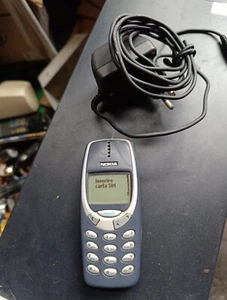 CELLULARE NOKIA 3310 FUNZIONANTE CON CARICABATTERIA - Imagen 1 de 13
