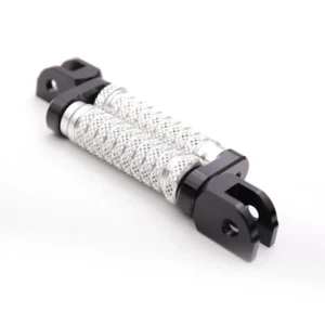POLE 1 inch Extend Front Foot Pegs Silver For Tiger Explorer 1200 12-17 18 19 20 - Foto 1 di 6