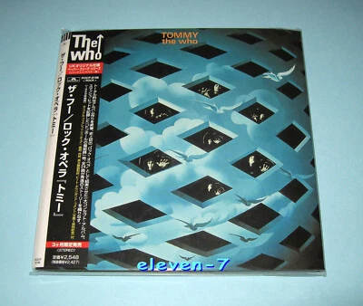 THE WHO Tommy Japan mini lp CD POCP-9196 REMASTERED 1st Issue target OBI - Bild 1 von 2