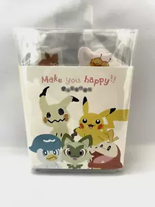 Pokémon Flip Memo & Haftnotizen Flip-Open Design 6 Muster 90 Blatt - Bild 1 von 5