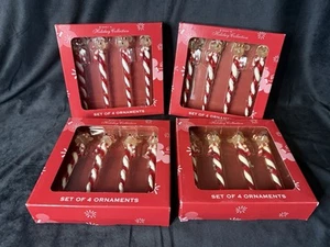 DisneyDisneyland Park, 4 Sets hand blown, Mickey & Minnie icicles. Vintage NIB - Picture 1 of 4