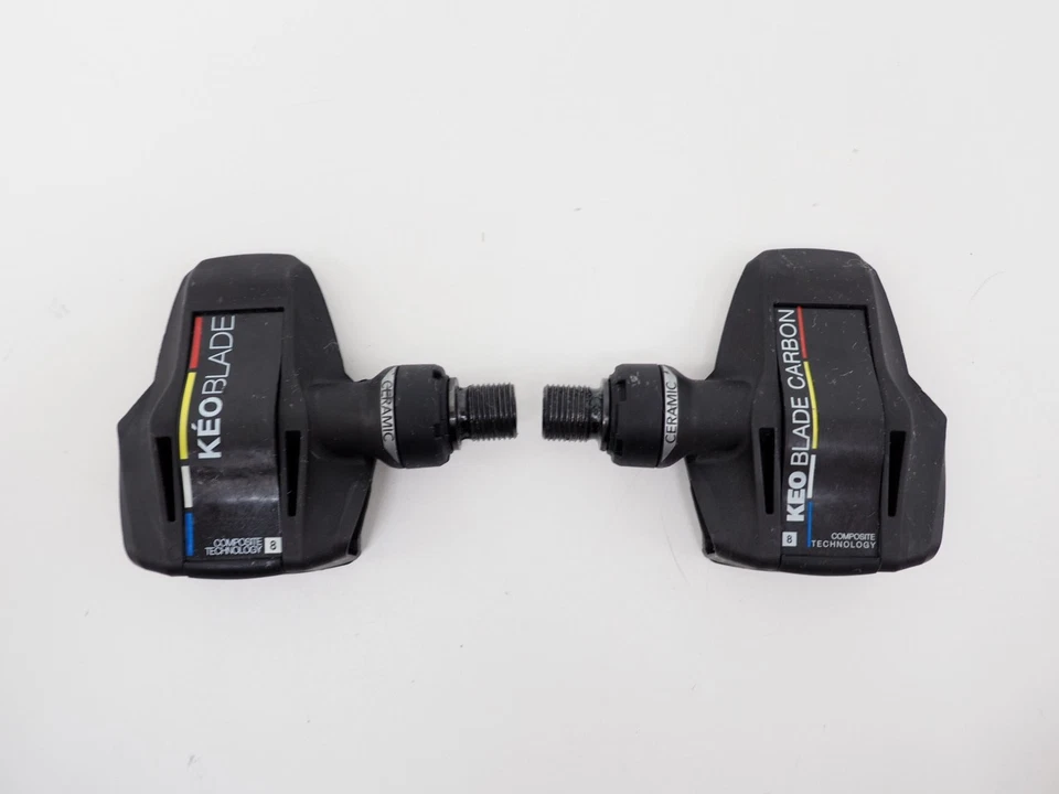 Look Keo Blade Carbon Ceramic Ti Q Factor 53mm Road Bicycle Clipless Pedals - image 1 of 4