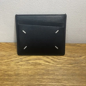Maison Margiela Logo Kartenetui 'schwarz' Leder Kartenetui sehr guter Zustand MM6 - Bild 1 von 16