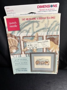 Dimensions 73152 Seashells Punch Needle Kit - 10" x 8" NEU Box verbeult siehe Fotos - Bild 1 von 9