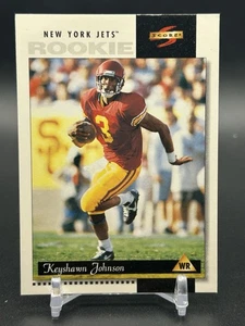 Tarjeta de fútbol americano de novato 1996 Score Keyshawn Johnson #214 como nueva envío gratuito - Imagen 1 de 2