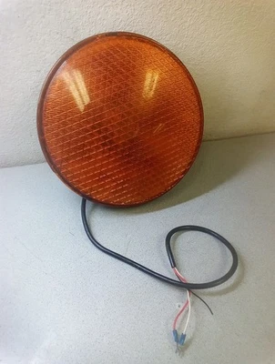 DiaLight 433-3230-001 Yellow Traffic Control Signal 12" - Image 1 of 3