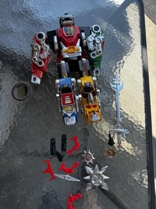 READ 1984 Voltron 14” 5 Lion Figures Panosh Place World Events Productions Sword - Picture 1 of 20